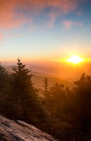 Blue Ridge Parkway scenic